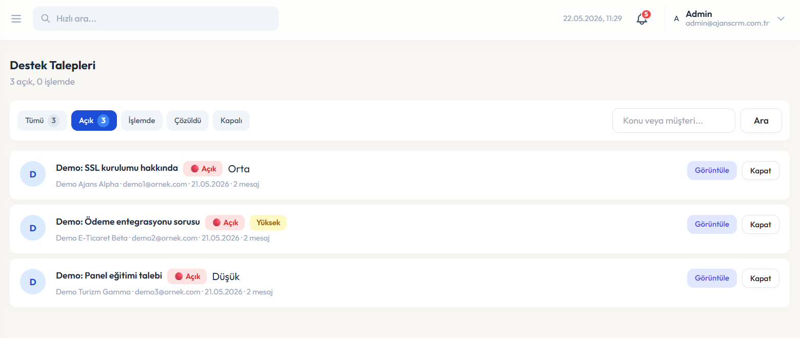 Ticketlar